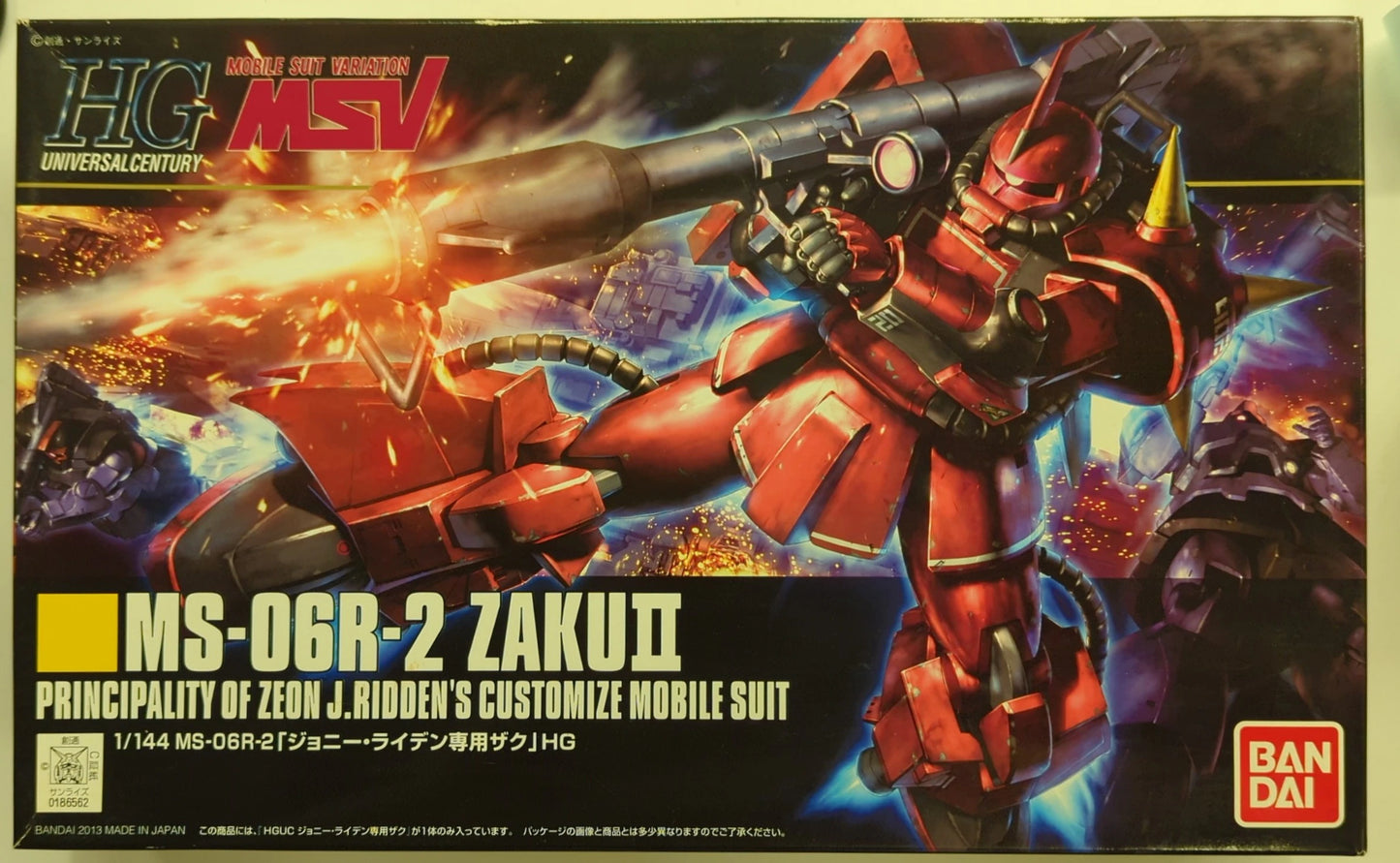 Bandai HGUC 1/144 Mobile Suit Gundam MSV Johnny Ridden's Zaku 166