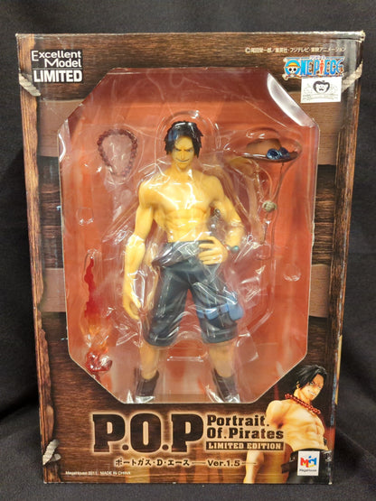 MegaHouse POP LIMITED EDITION Portgas D Ace ver1.5