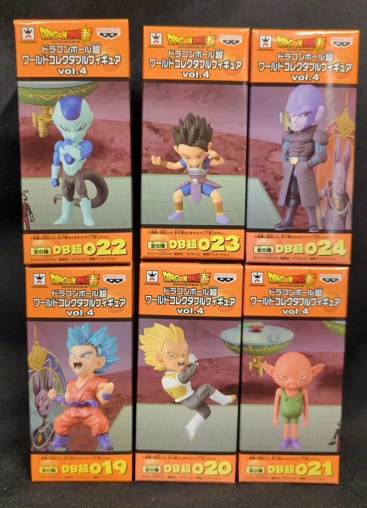 Banpresto WCF Dragon Ball Super vol.4 Complete 6 Type Set