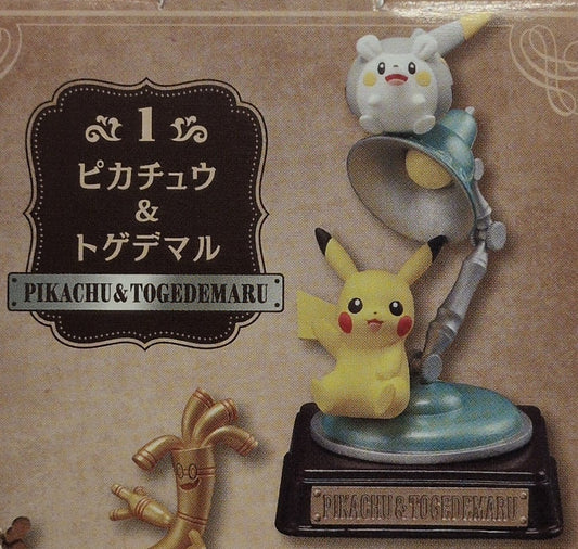 Re-Ment VINTAGE COLLECTION Type:Steel Pokemon Pikachu and Togedemaru 1
