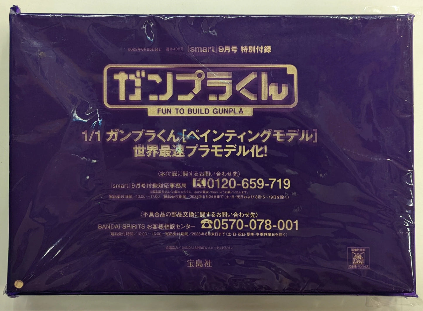 Bandai Spirits 1/1 Scale Mobile Suit Gundam Gunpla-kun [Painting Model]