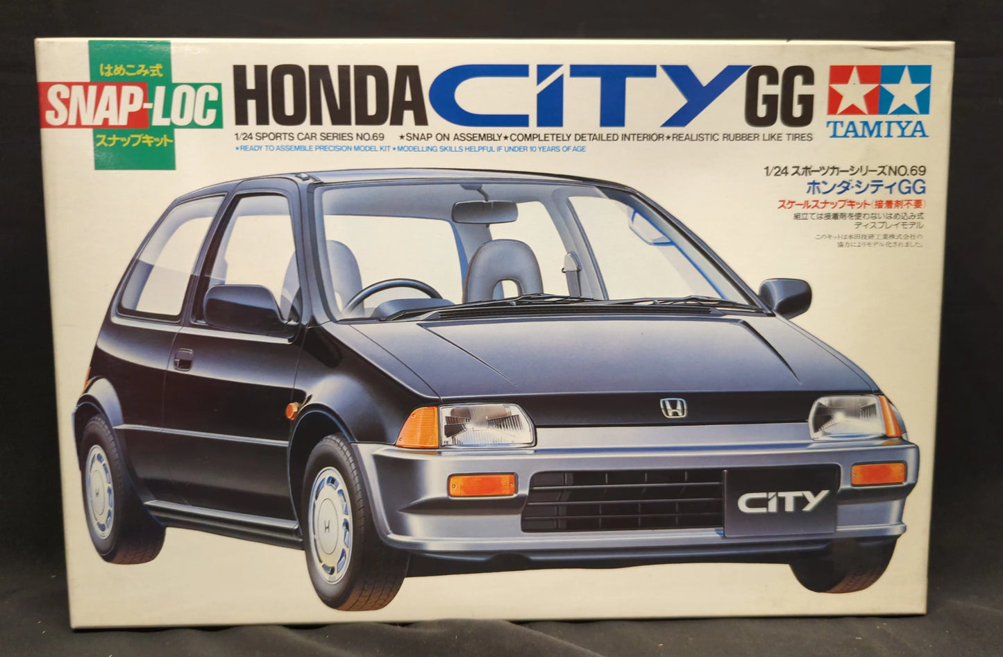 Tamiya 1/24 Sports Car serie 240691800 HONDA CITY GG SNAP-LOC No.69