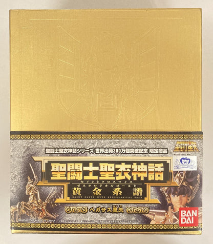 Bandai Saint Seiya Myth Cloth Masami Kurumada Pegasus Seiya Golden Genealogy/Genelogical Gold