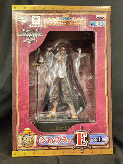 Banpresto - Ichiban KujOne Piece Anime 15th Anniversary Thanksgiving Shanks Prize Grandline Men