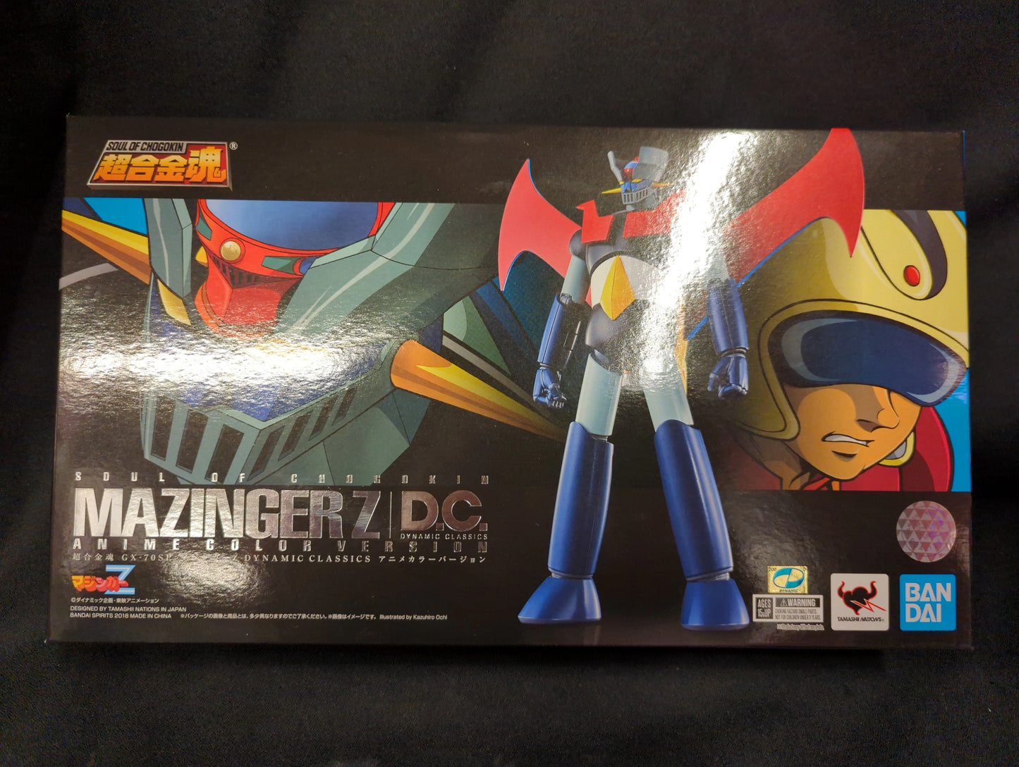 Bandai Soul of Chogokin Mazinger Z DC Anime Color Version GX-70SP
