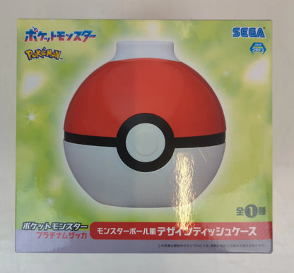 Sega Platinum Zakka Tissue Case - Pokemon Monster Ball design