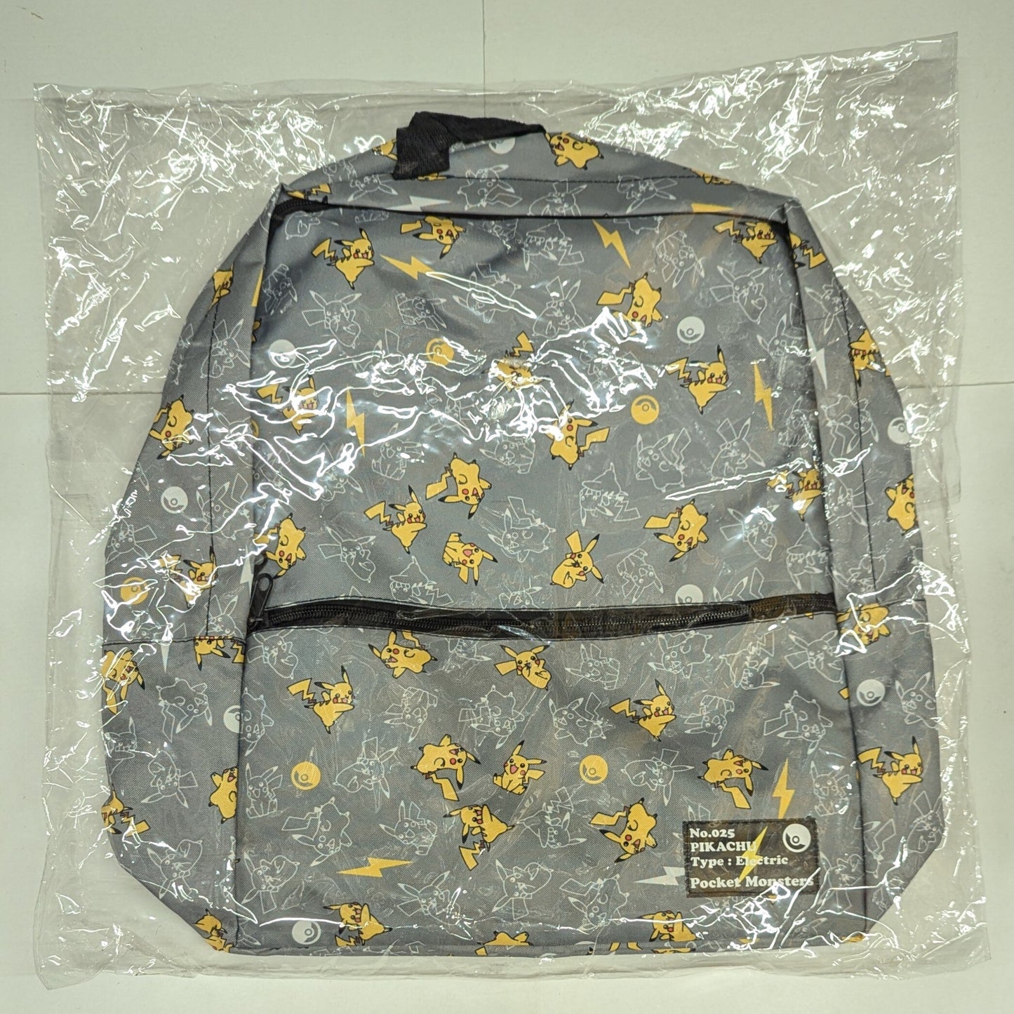 Sega Premium Pokemon Sun and Moon, Pikachu Print/Gray