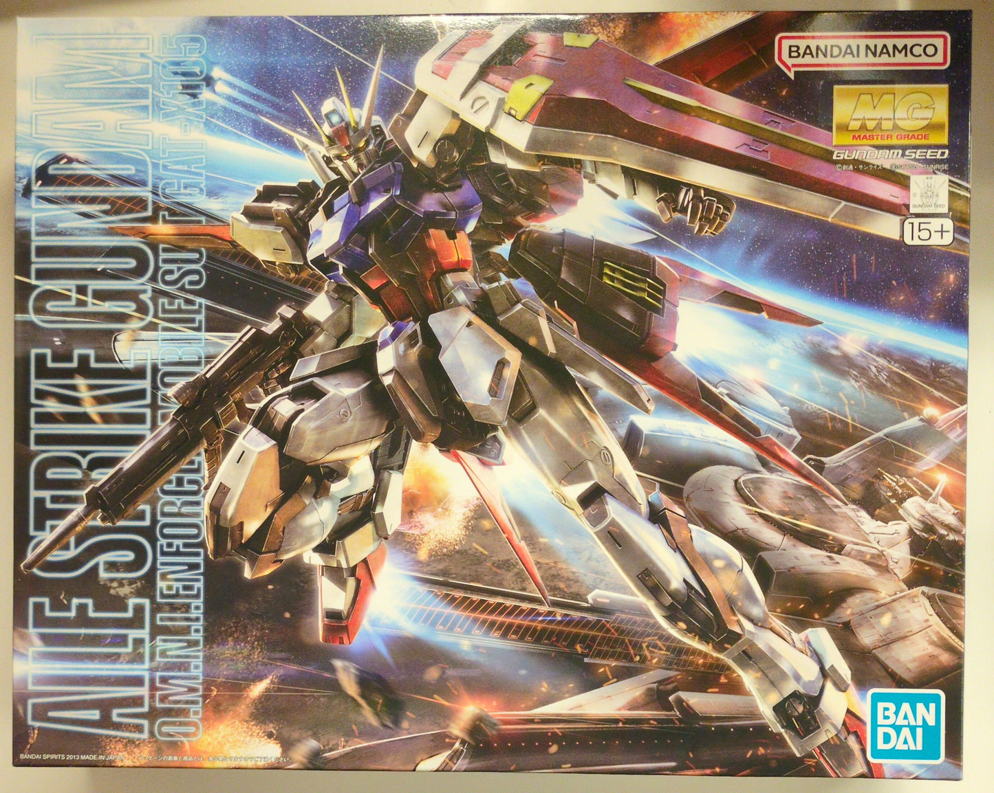 BANDAI SPIRITS MG 1/100 Bandai Namco Aile Strike Gundam Ver. RM/15+