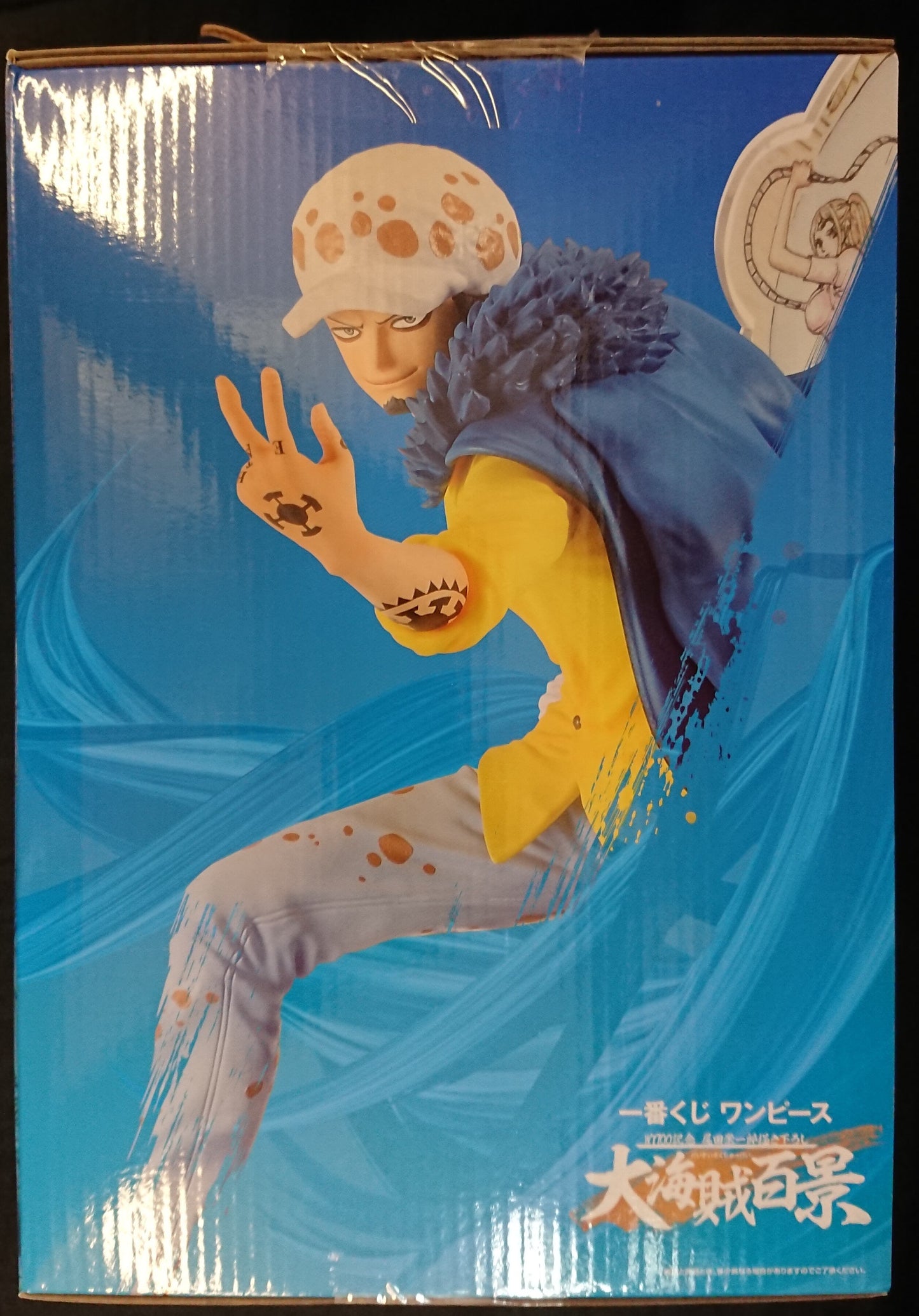 Bandai Spirits Ichiban Kuji Piece WT100 Commemoration Eiichiro Oda New Illustrations of the Great Pirates C Prize Trafalgar Law Great Pirates Figure