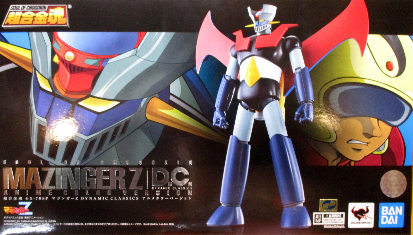 Bandai Soul of Chogokin Mazinger Z DC Anime Color Version GX-70SP