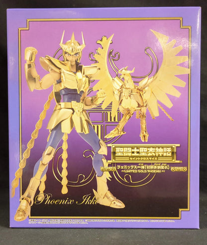 BANDAI Saint Seiya Myth Cloth Masami Kurumada Phoenix Ikki/First Bronze Cloth -LIMTED GOLD PHOENIX-