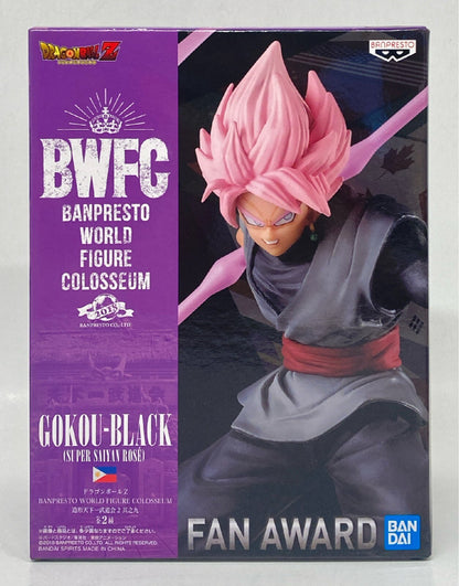 BANDAI SPIRITS BWFC Dragon Ball Modeling Tenkaichi Budokai 2 Part 9 Goku Black Super Saiyan Rose (Normal Color)