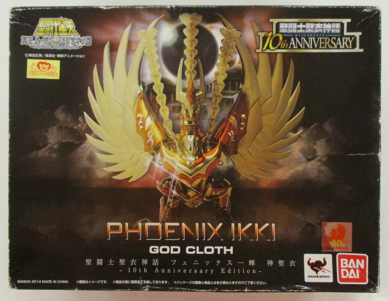 Bandai Saint Seiya Myth Cloth Phoenix Ikki God Cloth 10th Anniversary Edition