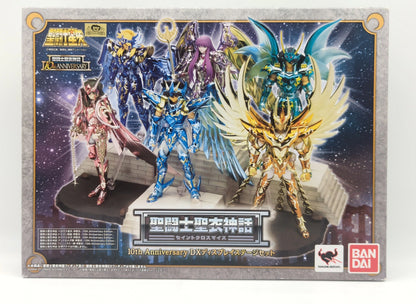 BANDAI Saint Seiya Myth Cloth Masami Kurumada 10th Anniversary DX Display Stage set