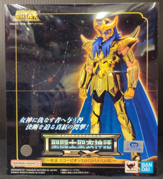 BANDAINAMCO/BANDAISPIRITS Saint Seiya Cloth Myth EX Masami Kurumada Scorpion Milo -Revival Edition-