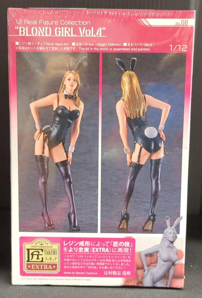 Hasegawa 1/12 Real Figure Collection Blonde Girl Vol.4 08
