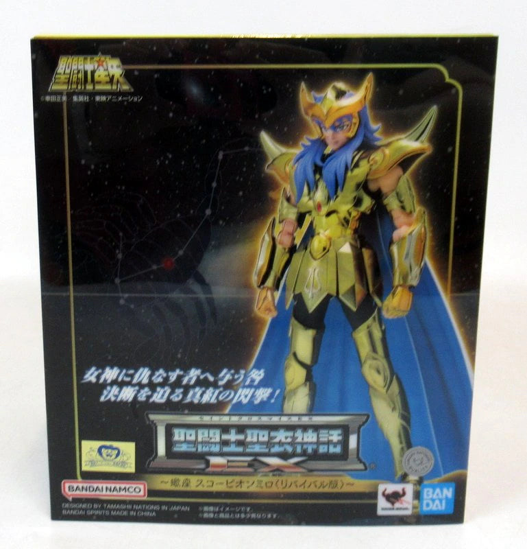 BANDAINAMCO/BANDAISPIRITS Saint Seiya Myth Cloth EX Masami Kurumada Scorpion Milo -Revival Edition- Resale Edition