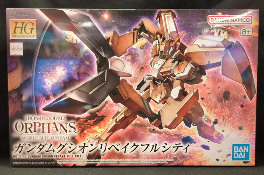 Bandai Spirits HG IRON-BLOODED ORPHANS 1/144 Bandai Namco version Gundam Gusion Rebake Full City / 8 + Marking 023