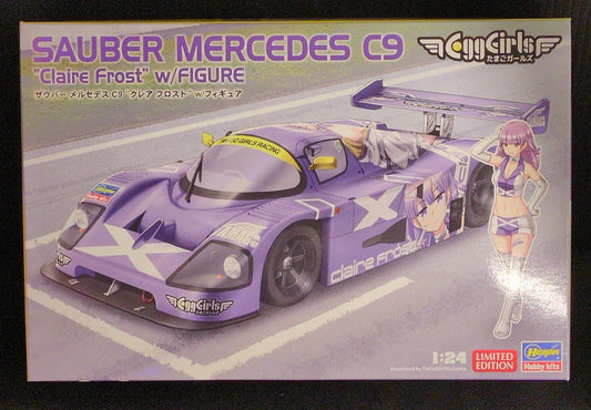 Hasegawa 1/24 scale Tamago Girls SP582 Sauber Mercedes C9 `Claire Lost` w/Figure 52742