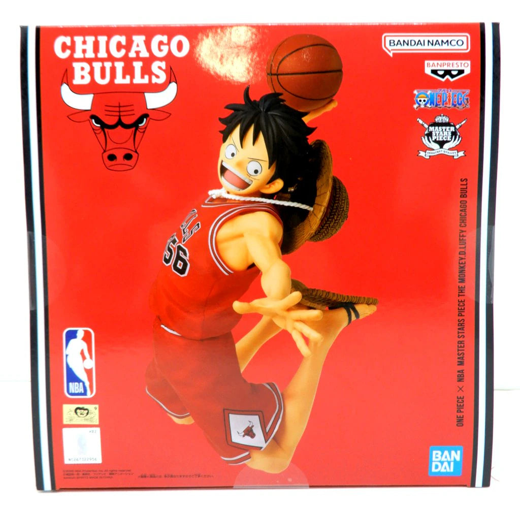 Bandai Spirits ONE PIECE ×NBA MASTER STARS PIECE THE MONKEY.D.LU MONKEY.D.LUFFY CHICAGO BULLS
