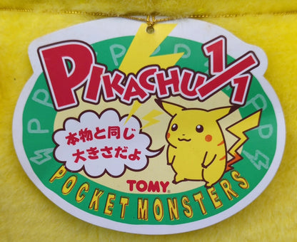 Tomy 1/1 Peluche Pokemon 1/1 Pikachu