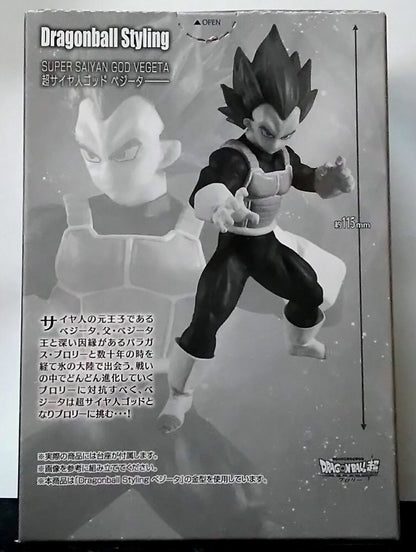 Bandai Dragon Ball Styling Super Saiyan God Vegeta