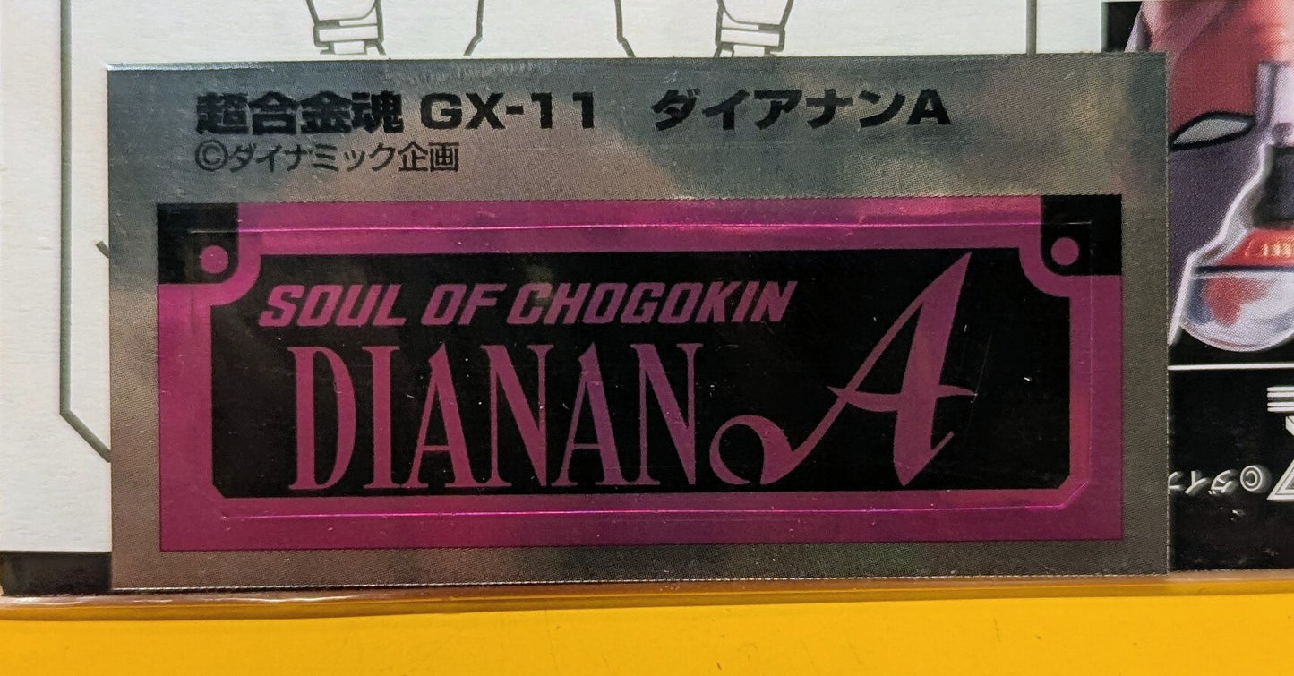 Bandai Soul of Chogokin Diana A GX-11