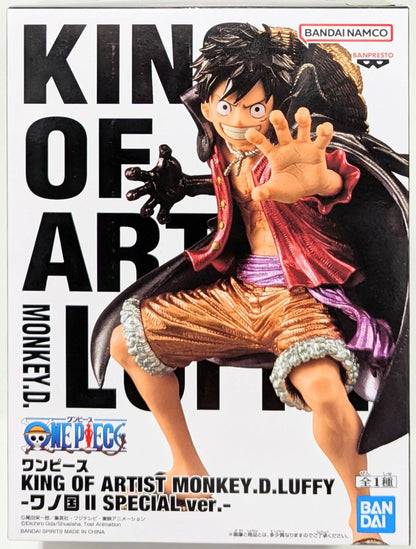Bandai Spirits KING OF ARTIST THE MONKEY.D.LUFFY Wano Country II SPECIAL ver. One Piece Monkey D Luffy