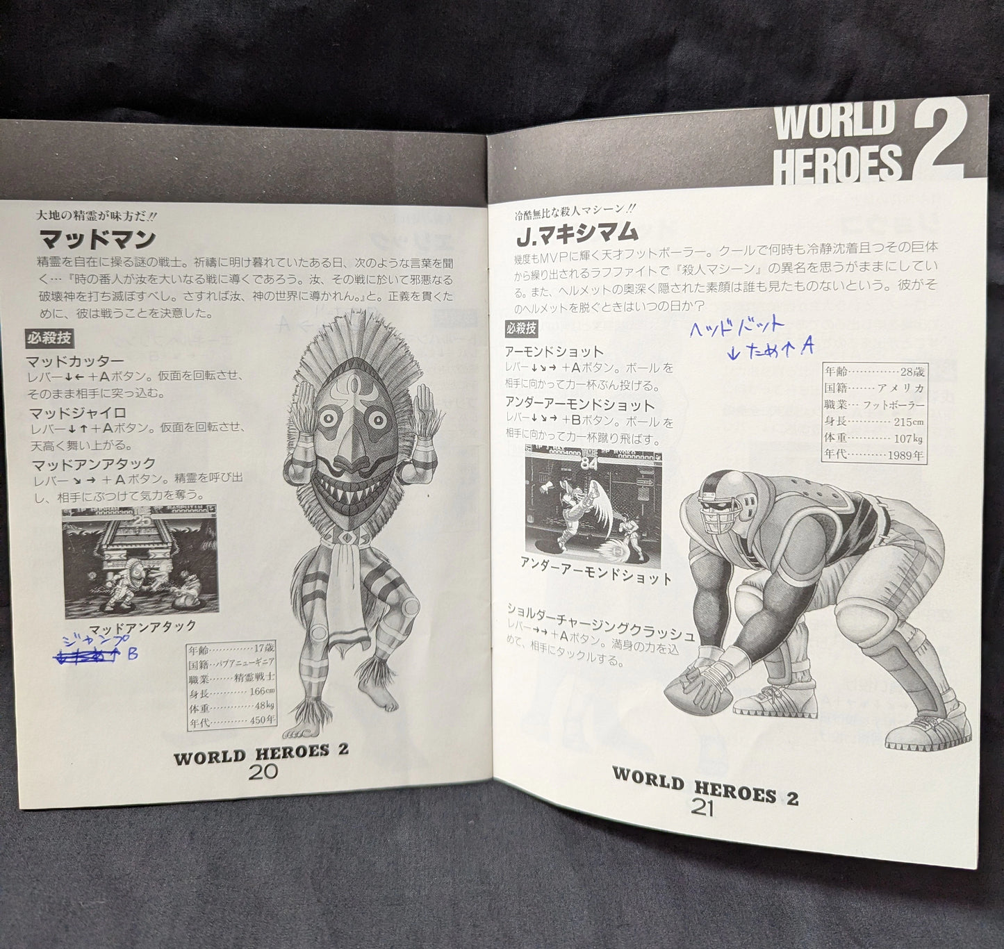 NEOGEO World Heroes 2