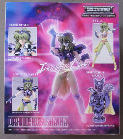 Bandai Saint Seiya Myth Cloth Masami Kurumada Ophiuchus Shaina/Silver Cloth