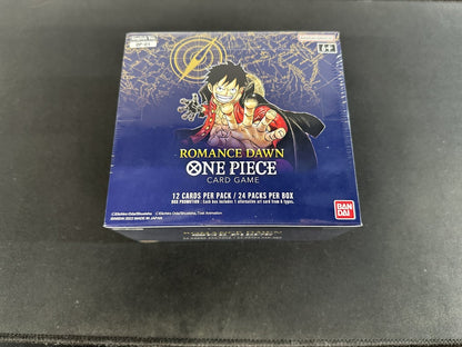 Booster pack ROMANCE DAWN (English version/first edition/blue bottom) [Unopened BOX] {-}