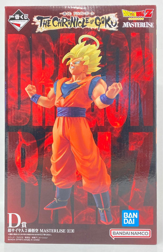 Bandai Spirits Ichiban Kuji Dragon Ball THE CHRONICLE OF GOKU D-Prize Super Saiyan 2 Son Goku MASTERLISE