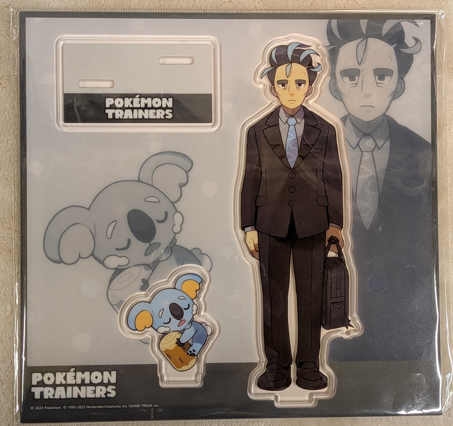 Pokemon Acrylic Stand Pokemon Trainers Aoki and Nekoala