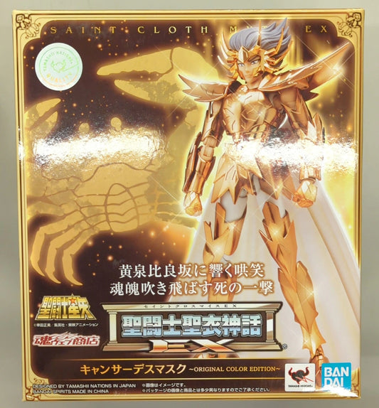 Bandai Spirits Saint Seiya Myth Cloth EX Masami Kurumada Saint Seiya Cancer Deathmask ORIGINAL COLOR EDITION