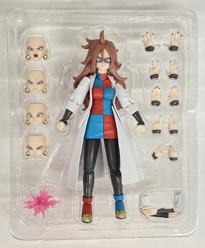 Bandai Spirits S.H.Figuarts Dragon Ball FighterZ Android 21 (White Coat)
