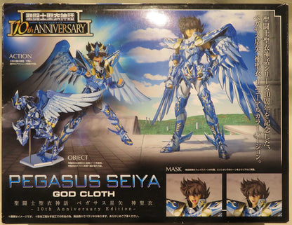Bandai Saint Seiya Myth Cloth Masami Kurumada pagasus Seiya God Cloth 10th Anniversary Edition