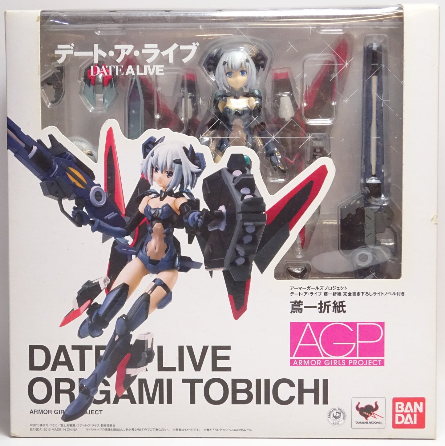 Bandai Armor Girls Project (AGP) Tobiichi Origami mit Broschüre