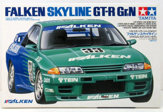 Tamiya 1/24 Sports Car Series Falken Skyline GT-R Gr.N 117