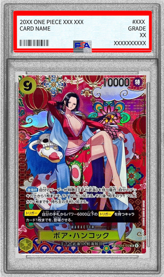 [PSA10 appraised] Boa Hancock (Parallel/SP/Japanese pattern/illust:otton) [SP] {OP14-112}
