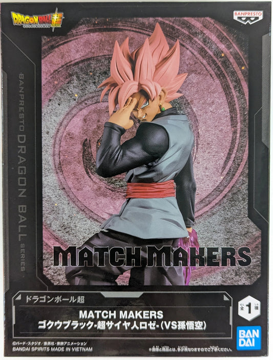 Bandai Spirits MATCH MAKERS Dragon Ball Super Goku Black Super Saiyan Rose- (VS Son Goku)