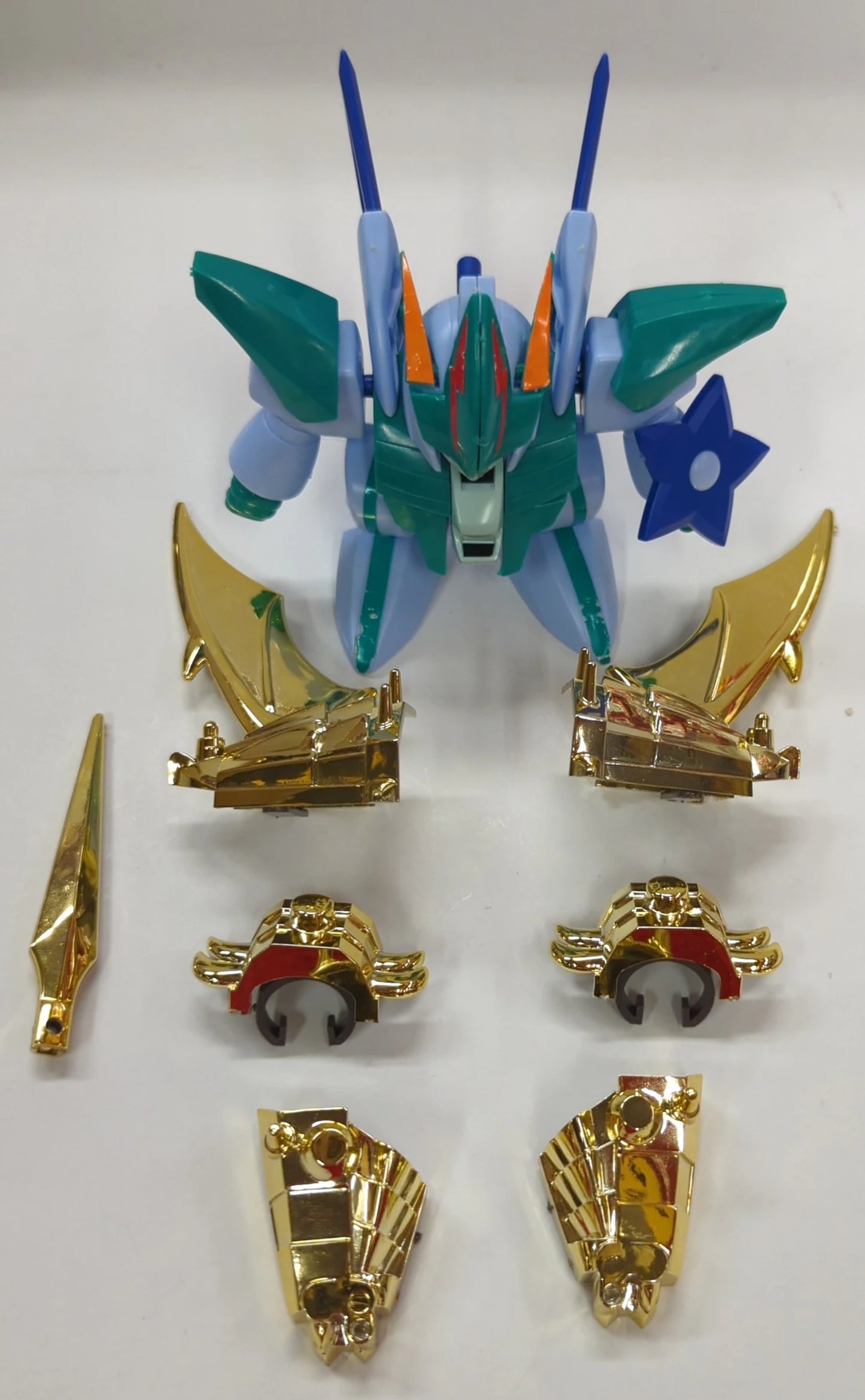 Takara Genie Daishuugou Mashin Hero Wataru Steel Clothes ensemble de 5