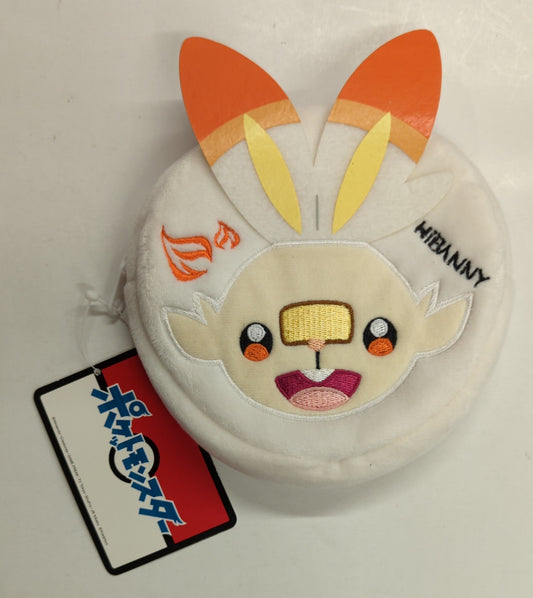 Sega Applique Circle Pouch Pokemon Scorbunny
