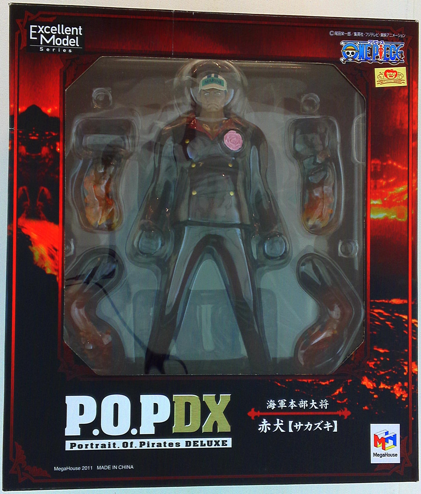 MegaHouse POP NEODX/One Piece Akainu Sakazuki PVC