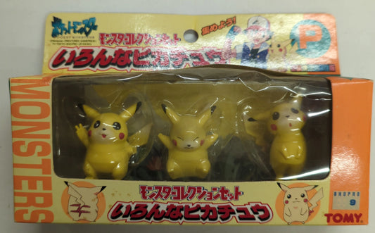 Tomy Monster Collection Set / Painted Complete Collector's Edition Pokemon Various Pikachu P