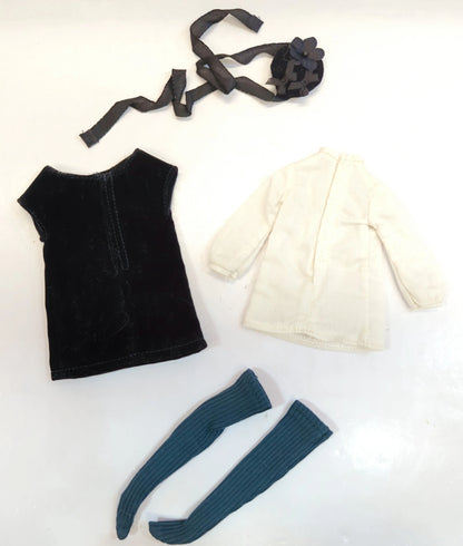 Little Factory 22cm Size Costume 2016 Autumn/Winter Casual Collection AWCD22016-3 Layered One Piece Dress Set