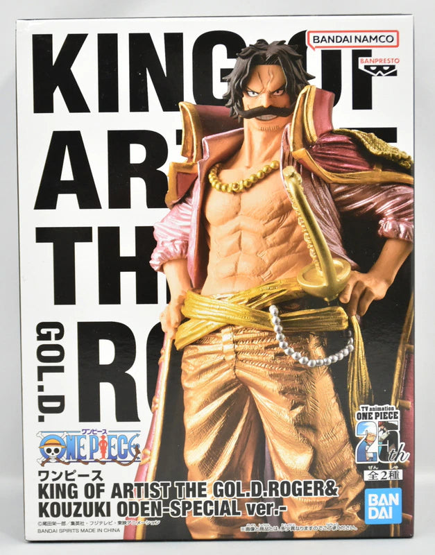 BANDAI SPIRITS KING OF ARTIST THE GOL.D.ROGERAndKOUZUKI ODEN-SPECIAL ve GOL.D.ROGER SPECIAL Ver.