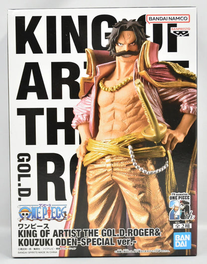 BANDAI SPIRITS KING OF ARTIST THE GOL.D.ROGERAndKOUZUKI ODEN-SPECIAL ve GOL.D.ROGER SPECIAL Ver.
