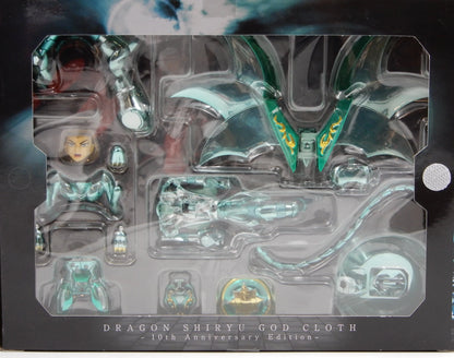 Bandai Saint Seiya Myth Cloth Dragon Shiryu - God Cloth 10Th Anniversary Edition