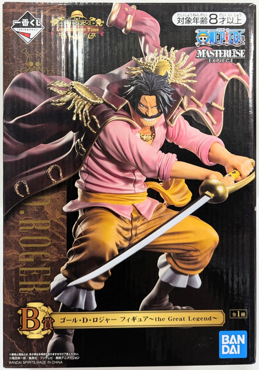 Bandai Spirits Ichiban Kuji One Piece Legends over Time B-Prize Gol D. Roger Figure the Great Legend