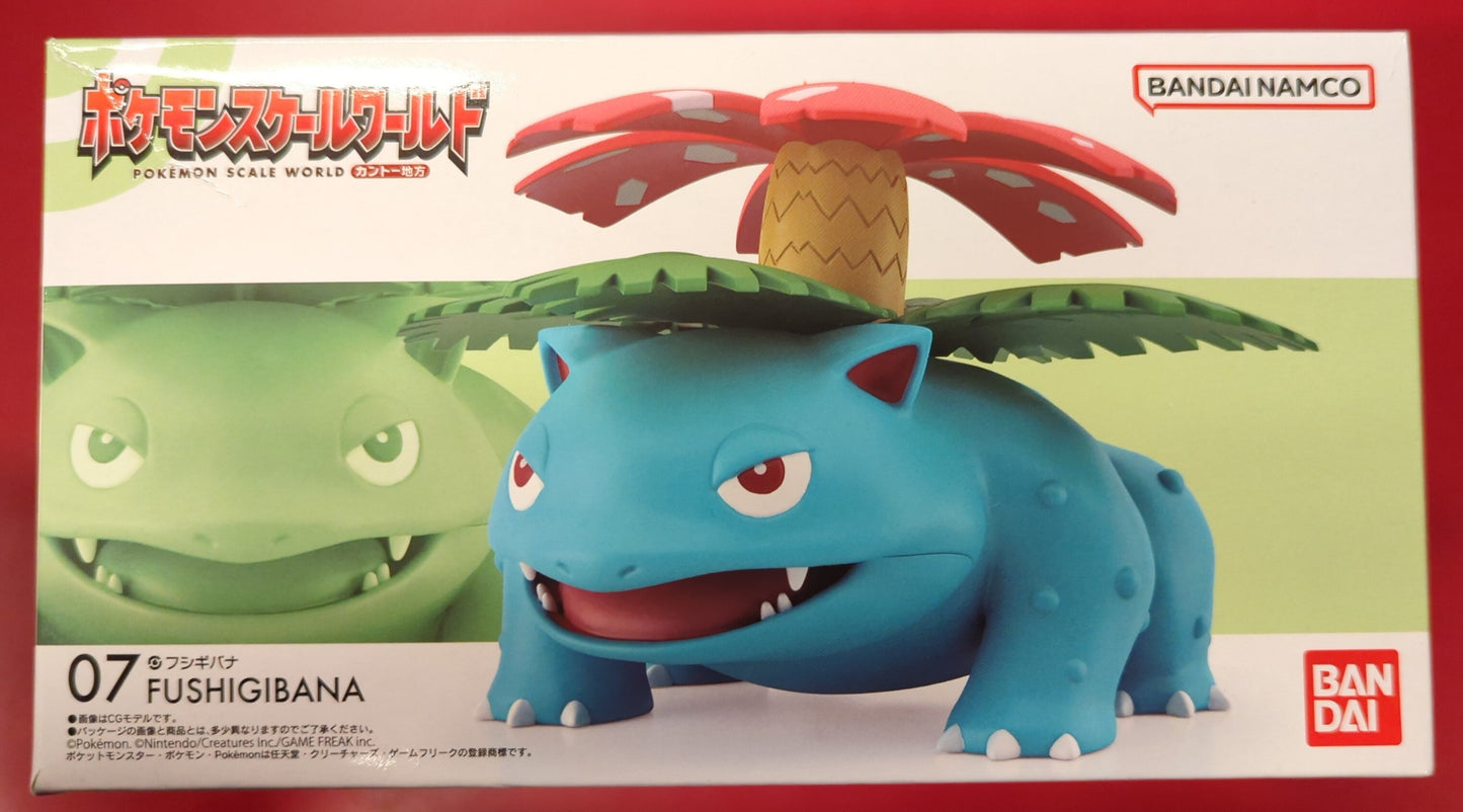 Bandai Namco Pokemon Scale World Kanto Region Pokemon Venusaur Resale Version